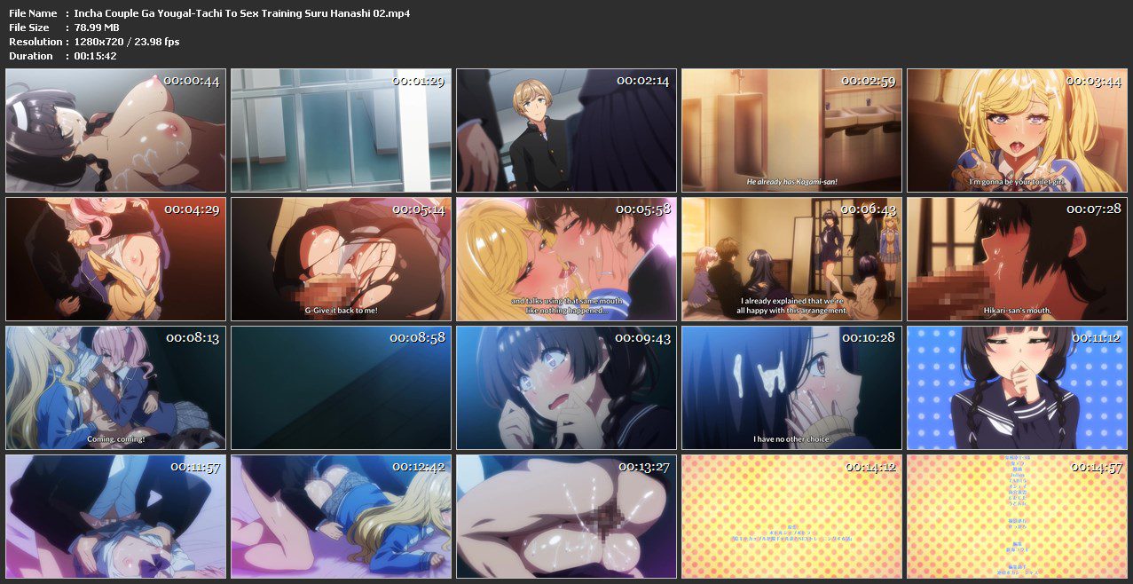 InCha Couple ga You Gal-tachi to SEX Training Suru Hanashi 02.mp4