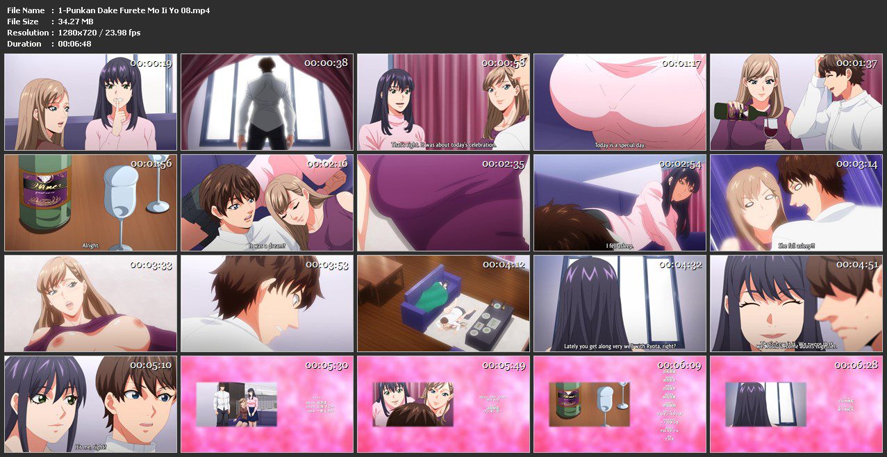 1-punkan dake Furete mo Ii yo... Share House no Himitsu Rule. 08.mp4